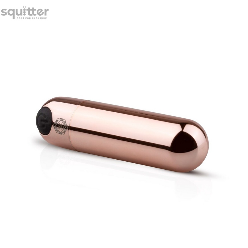 Віброкуля Rosy Gold — Nouveau Bullet Vibrator, перезаряджається SO4593 фото