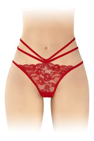 Трусики с открытой попкой Fashion Secret Nadia Red SO4062 - онлайн-сексшоп Сквитер