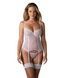 Корсет Obsessive Alissium corset & thong, XS/S, гнучкі кісточки, відкрита спина, стрінги в комплекті SX0600,1 - інтернет-магазин інтимних товарів Squitter