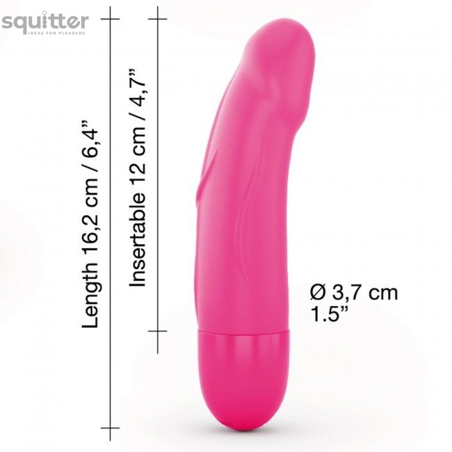 Вибратор Dorcel Real Vibration S Magenta 2.0, диам 3,7см, перезаряжаемый, для точки G SO3564 фото