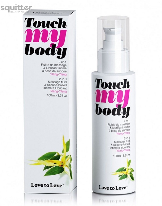 Масажний гель і змазка 2-в-1 Love To Love TOUCH MY BODY Ylang-Ylang (100 мл) зволожуючий SO2700 фото