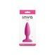 Анальна пробка з вібрацією NS Novelties INYA - Swirl - Pink SX4342,3 - інтернет-магазин інтимних товарів Squitter