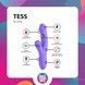Вібратор-кролик Good Vibes Only - Tess Rabbit Vibrator with G-Spot Stimulator SX3065,4 - інтернет-магазин інтимних товарів Squitter