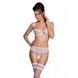 Сексуальный комплект с поясом для чулок LOVELIA SET white S/M - PassionSO4781,1 - интернет-магазин интимных товаров Squitter