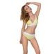 Спортивный топ с двойными бретелями Passion PS007 TOP yellow, size SSO4277,2 - интернет-магазин интимных товаров Squitter