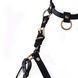 Портупея на грудь LOCKINK SEVANDA Queen Chest Harness with Removable Bra, чорна, зі знімними пестис SX0873,6 - інтернет-магазин інтимних товарів Squitter