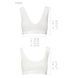 Спортивний топ з еластичної бавовни Passion PS005 TOP L, white SO4227,6 - інтернет-магазин інтимних товарів Squitter
