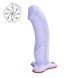 Фалоімітатор Fun Factory THE BOSS STUB Purple, реалістична текстура, довжина 17,9 см, діаметр 4,1см SX3659,3 - інтернет-магазин інтимних товарів Squitter