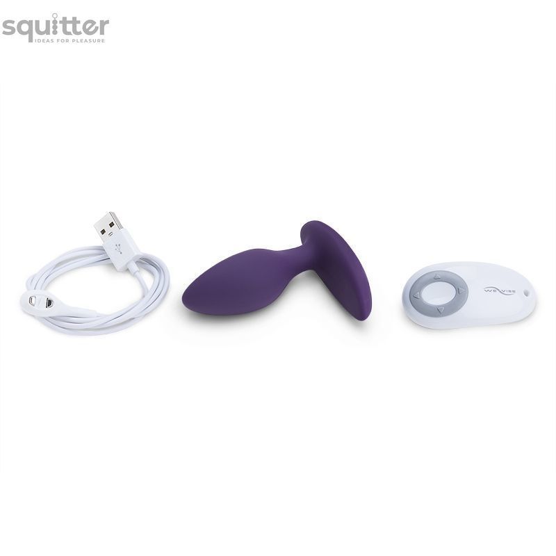 Анальная смарт-вибропробка We-Vibe Ditto Purple с пультом ДУ SO1639 - онлайн-сексшоп Сквитер