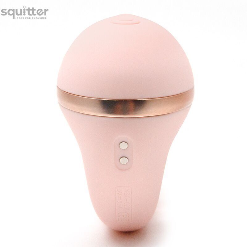 Вакуумный вибратор KISTOY Tina Mini Light Pink, вагинально-клиторальный SO6541 - онлайн-сексшоп Сквитер