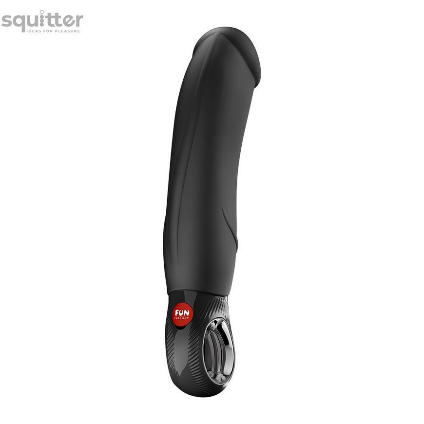 Вібратор для точки G Fun Factory BIG BOSS Black, дуже потужний, 23,5 см SX4299 - онлайн-сексшоп Сквітер