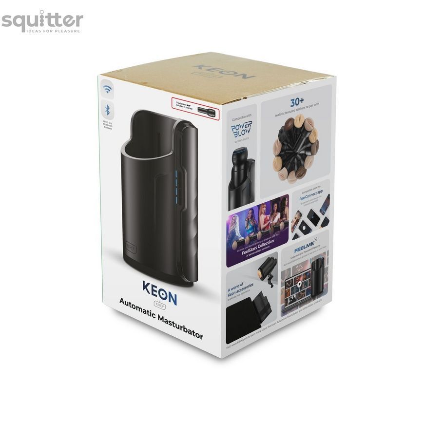 Інтерактивна секс-машина для чоловіків Kiiroo Keon Wi-Fi SX3214 - онлайн-сексшоп Сквітер