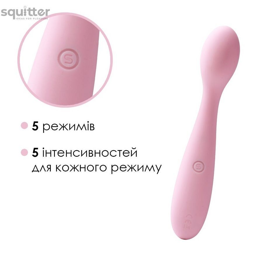 Стимулятор клітора та точки G Svakom Keri Pale Pink SO4832 - онлайн-сексшоп Сквітер