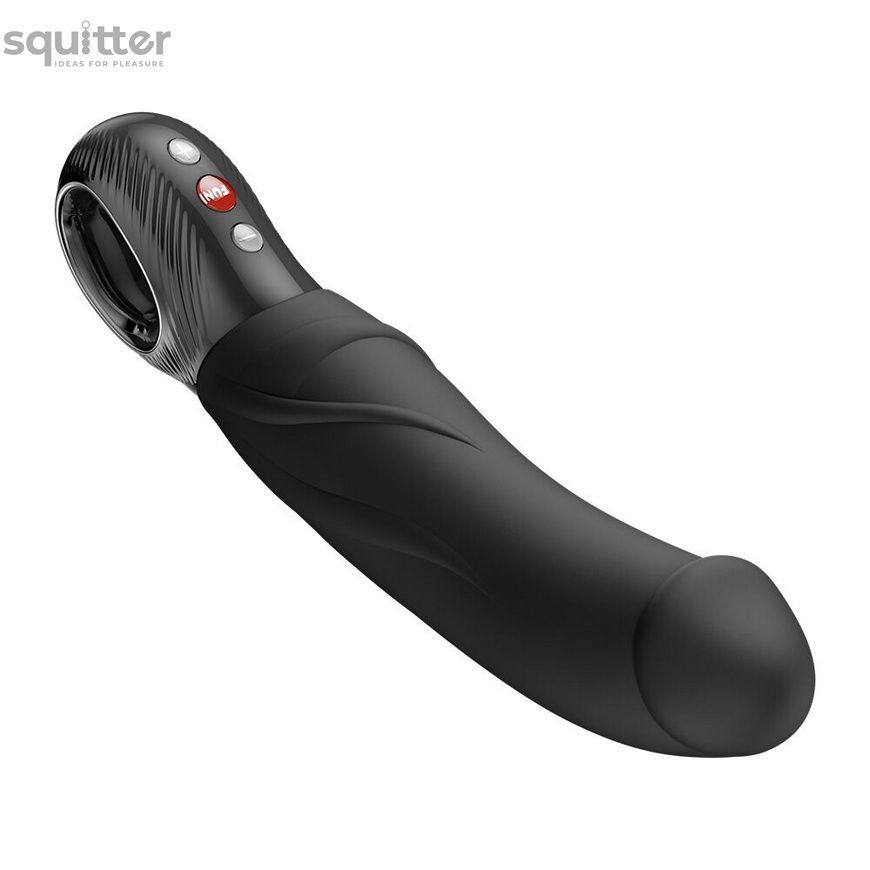 Вібратор для точки G Fun Factory BIG BOSS Black, дуже потужний, 23,5 см SX4299 - онлайн-сексшоп Сквітер