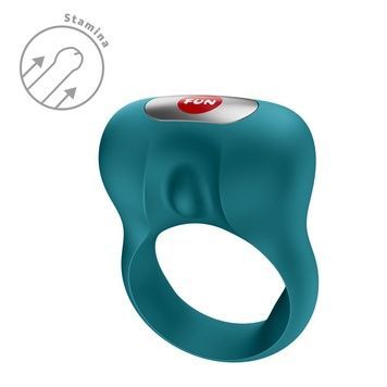 Ерекційне віброкільце Fun Factory Steady Bottle Green SX4233 - онлайн-сексшоп Сквітер