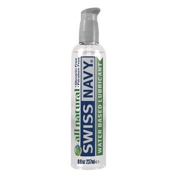 Лубрикант на водной основе для чувствительной кожи Swiss Navy All Natural 237 мл SO5677 - онлайн-сексшоп Сквитер