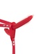 Подвійний страпон з вібрацією Fetish Tentation Vibrating Strap-On with Double Dildo Red SO3752 фото 1