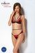 Комплект білизни Passion PEONIA SET XXL/XXXL red, бра, трусики SO8468,5 - інтернет-магазин інтимних товарів Squitter