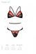 Комплект білизни Passion PEONIA SET XXL/XXXL red, бра, трусики SO8468,7 - інтернет-магазин інтимних товарів Squitter
