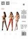 Еротичні ажурні колготки-бодістокінг Passion S029 One Size, black, пояс та панчохи, з доступом SO8957,5 - інтернет-магазин інтимних товарів Squitter