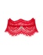 Широкий кружевной чокер Obsessive Bergamore choker, red SO7686 фото 1