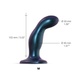 Ділдо Strap-On-Me DILDO PLUG SNAKY METALLIC BLUE - M SO6825 фото 2