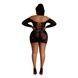 Сукня-бодістокінг Moonlight Plus Model 07 XL-XXXL Black, довгий рукав SO8198,2 - інтернет-магазин інтимних товарів Squitter