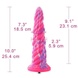 Силіконовий дилдо Hismith Awl Shape Silicone Dildo Monster Series SO9965 фото 2