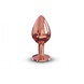 Металлическая анальная пробка с украшением в виде кристалла Dorcel - Diamond Plug Rose Gold M SO5531 фото 2