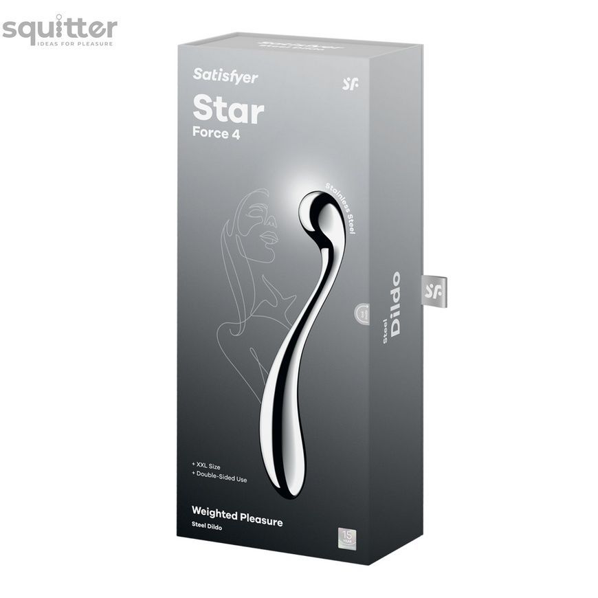 Металевий дилдо Satisfyer Star Force 4 SX3259 - онлайн-сексшоп Сквітер