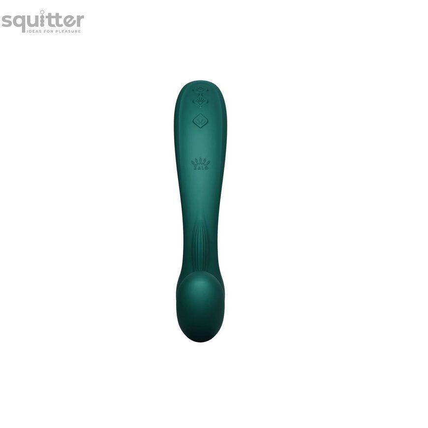 Вібратор-пульсатор з вакуумною насадкою Zalo &ndash; Talis G-Spot PulseWave Vibrator Turquoise Green SX0711 - онлайн-сексшоп Сквітер