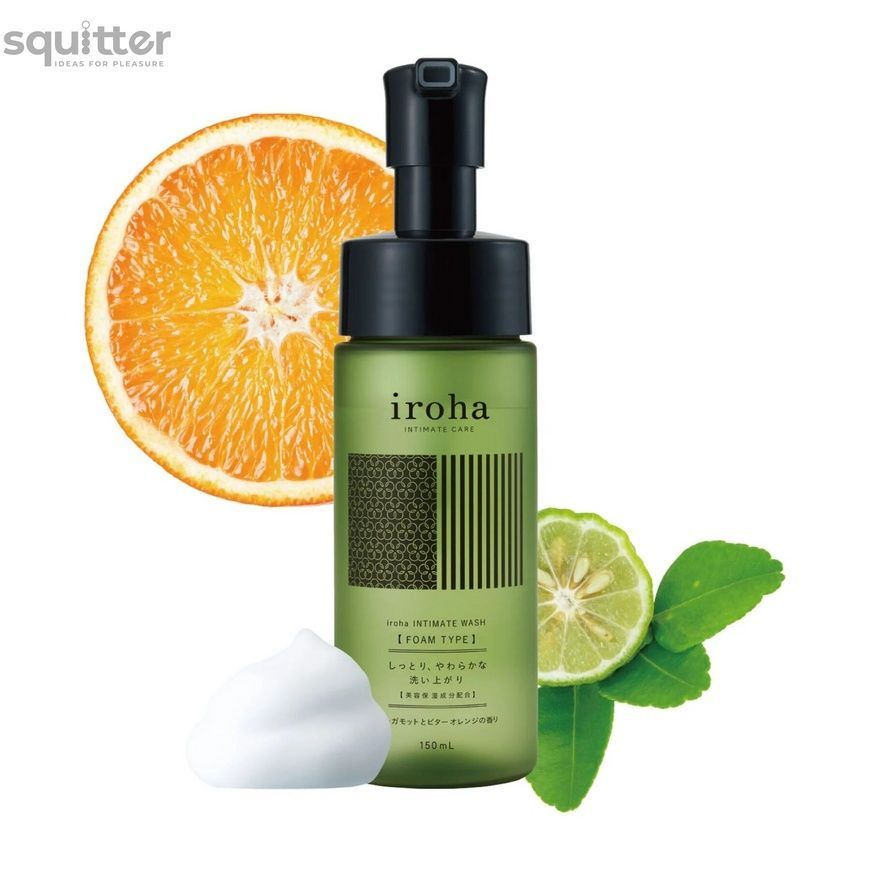 Піна для інтимного догляду Iroha Intimate Wash Foam Type Bergamot and Bitter Orange 150 мл SX3493 - онлайн-сексшоп Сквітер