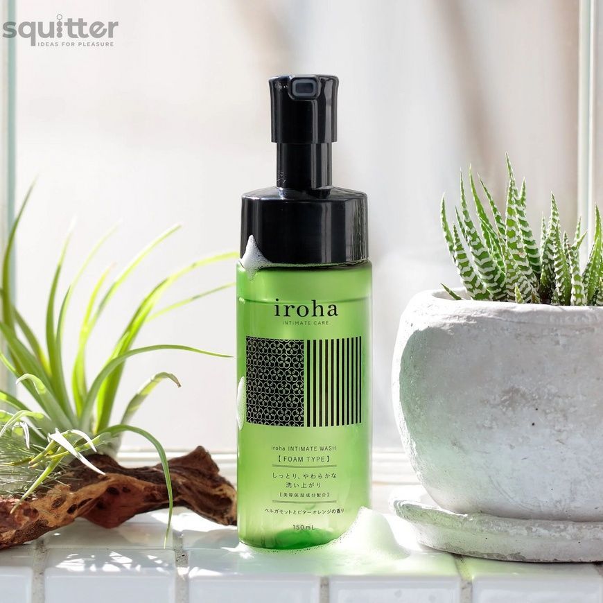 Піна для інтимного догляду Iroha Intimate Wash Foam Type Bergamot and Bitter Orange 150 мл SX3493 - онлайн-сексшоп Сквітер