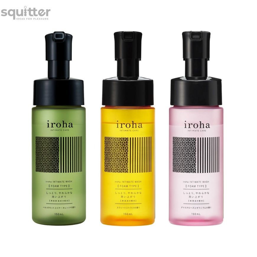 Піна для інтимного догляду Iroha Intimate Wash Foam Type Bergamot and Bitter Orange 150 мл SX3493 - онлайн-сексшоп Сквітер