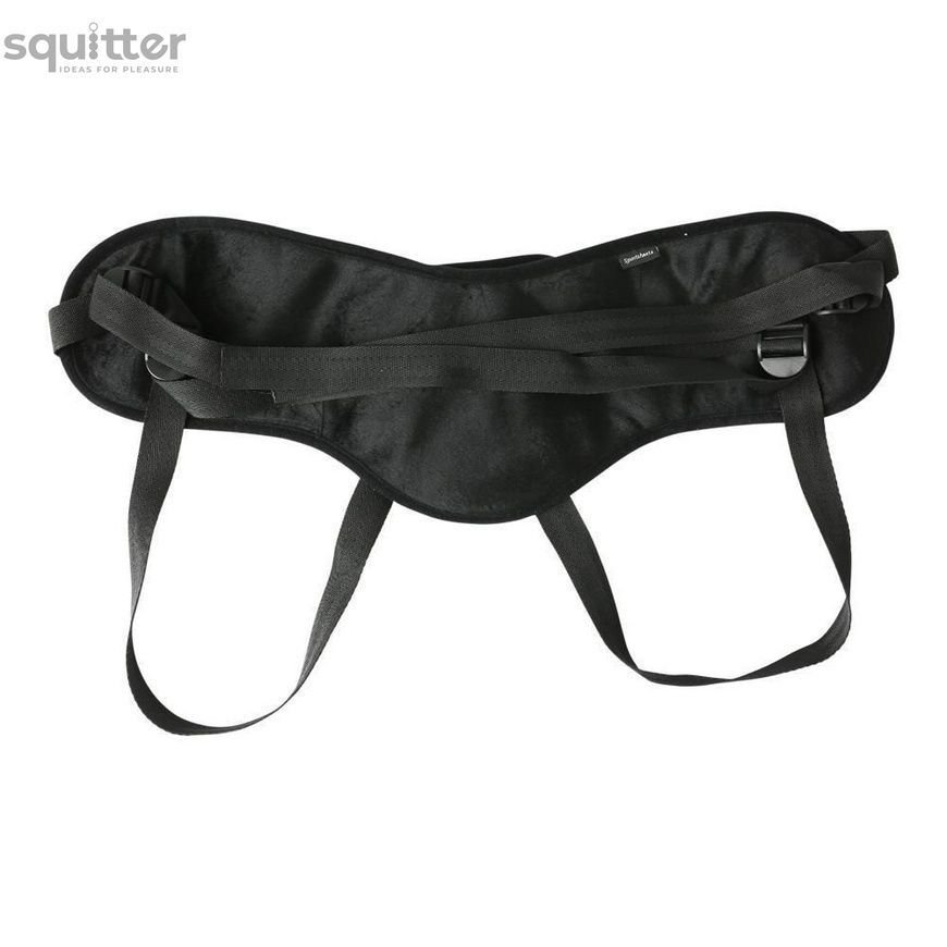 Труси для страпона Sportsheets - SizePlus Beginners Black, широкий пояс, комфортні SO2176 - онлайн-сексшоп Сквітер