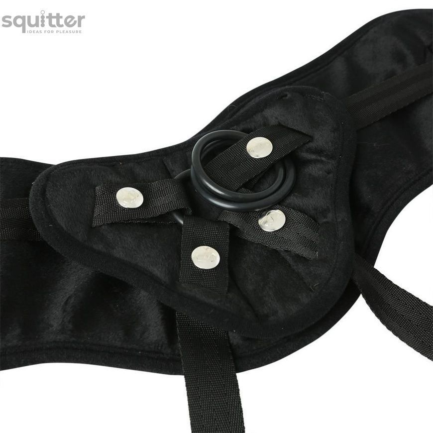 Труси для страпона Sportsheets - SizePlus Beginners Black, широкий пояс, комфортні SO2176 - онлайн-сексшоп Сквітер