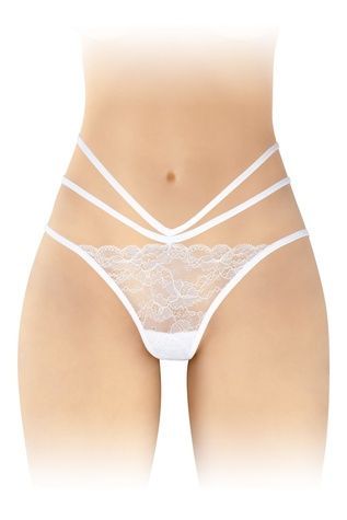 Трусики с открытой попкой Fashion Secret Nadia White SO4063 - онлайн-сексшоп Сквитер
