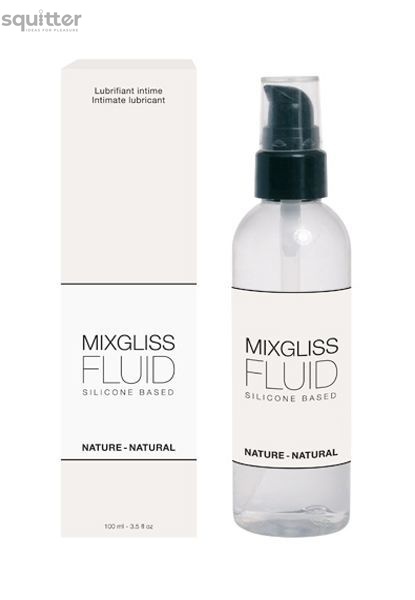 Лубрикант на силиконовой основе MixGliss FLUID NATURE (100 мл) без запаха SO1349 фото