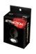 Анальная пробка с кристаллом MAI Attraction Toys №48 Black, длина 8,2см, диаметр 3,5смSO4631,3 - интернет-магазин интимных товаров Squitter