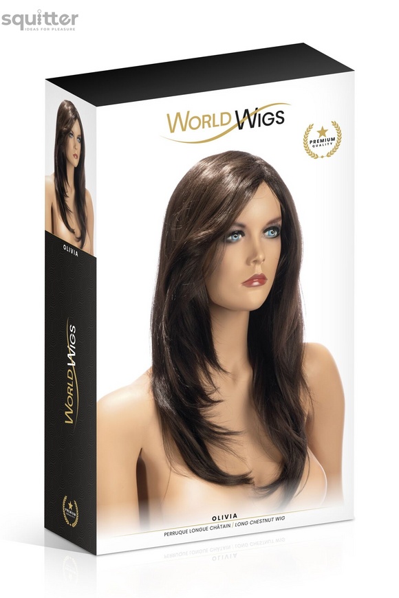 Парик World Wigs OLIVIA LONG CHESTNUT SO4683 фото