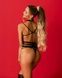 Портупея Obsessive Premisis Black harness S/M/L SX3117,7 - інтернет-магазин інтимних товарів Squitter