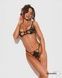 Комплект Obsessive Luise Sublim Black 2-pcs crotchless set 2XL/3XL SX5084,4 - інтернет-магазин інтимних товарів Squitter