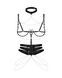 Портупея Obsessive Premisis Black harness S/M/L SX3117,3 - інтернет-магазин інтимних товарів Squitter