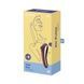 Вакуумний стимулятор з вібрацією Satisfyer Dual Kiss Wine Red SO6115,5 - інтернет-магазин інтимних товарів Squitter
