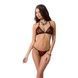 Комплект белья MELISSA BIKINI black S/M - Passion: лиф со шнуровкой и трусики стрингиEL15902,1 - интернет-магазин интимных товаров Squitter
