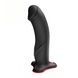 Фалоімітатор Fun Factory THE BOSS STUB Black, реалістична текстура, довжина 17,9 см, діаметр 4,1см SX3670,1 - інтернет-магазин інтимних товарів Squitter