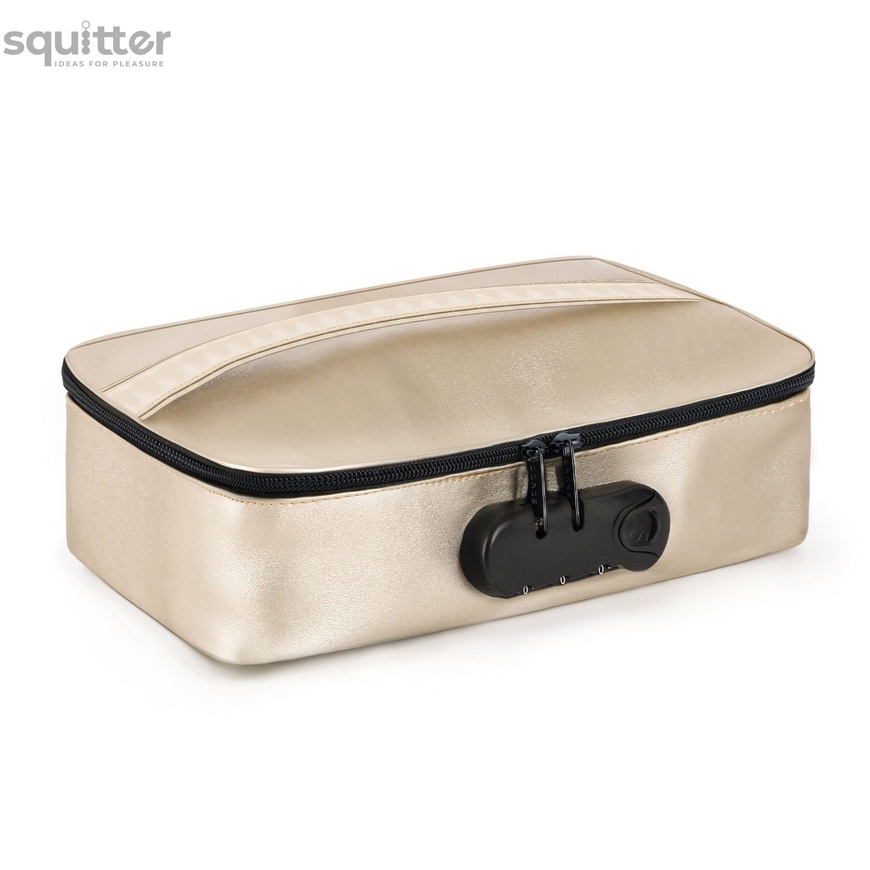 Кейс для іграшок Dorcel DISCREET BOX LUXURY GOLD SX1109 фото