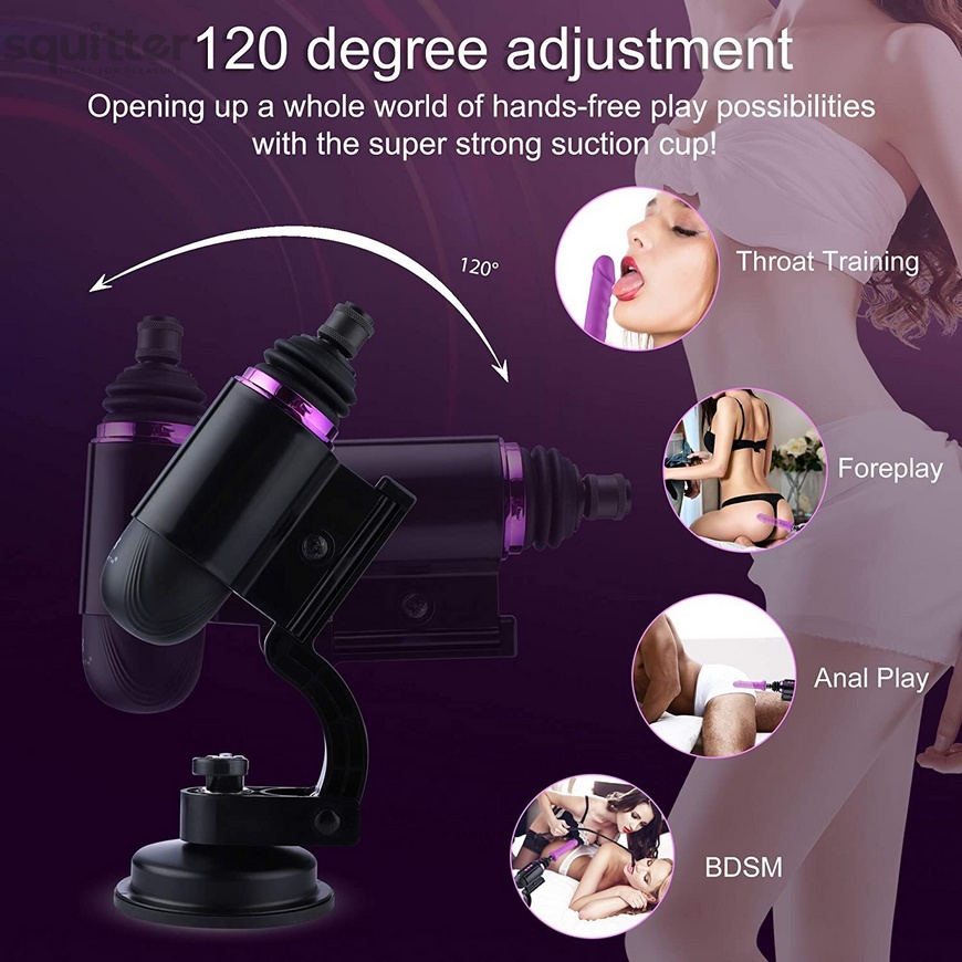 Міні секс-машина Hismith Mini Capsule Sex-Machine with Strong Suction APP, дуже потужна, перезаряджа SO6197 фото