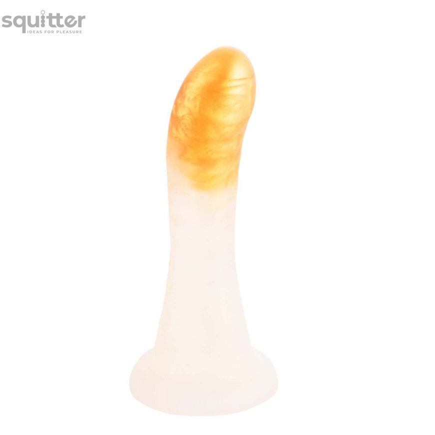 Страпон LOCKINK SEVANDA Queen Sheba Strapon Golden Dildo, регульовані кріплення, силіконовий дилдо SX0874 - онлайн-сексшоп Сквітер