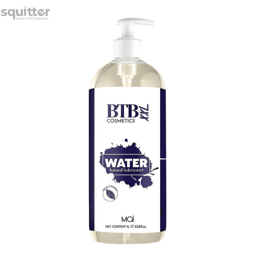 Змазка на водній основі BTB WATER (1000 мл) SO7541 - онлайн-сексшоп Сквітер